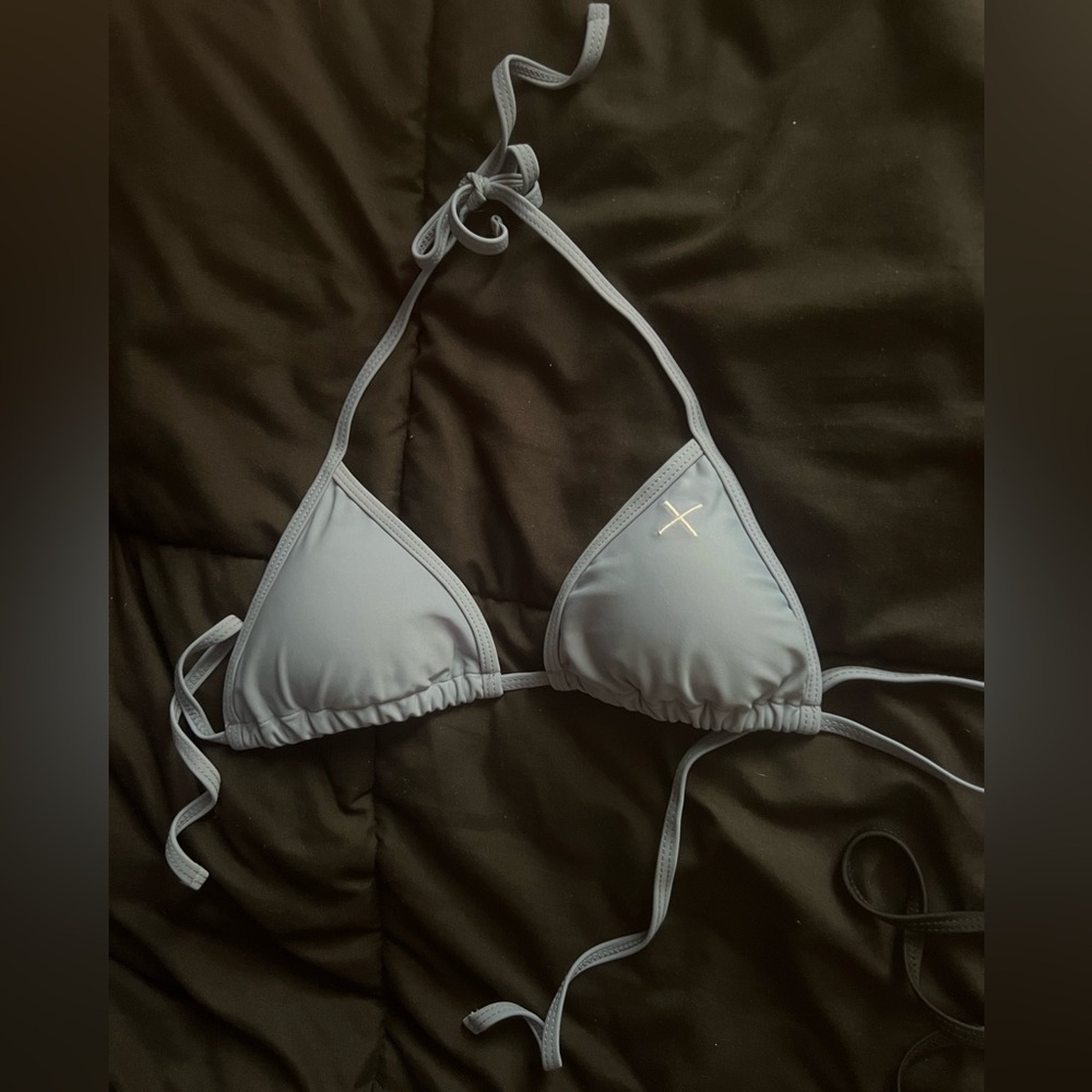 Boutine LA Slate Blue Bikini Top